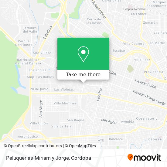 Peluquerias-Miriam y Jorge map