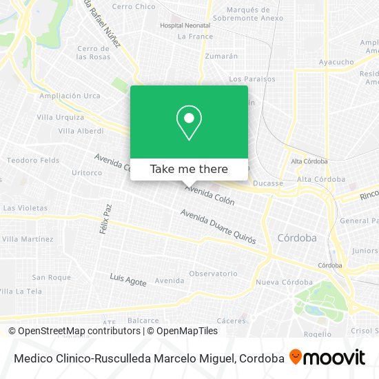 Medico Clinico-Rusculleda Marcelo Miguel map