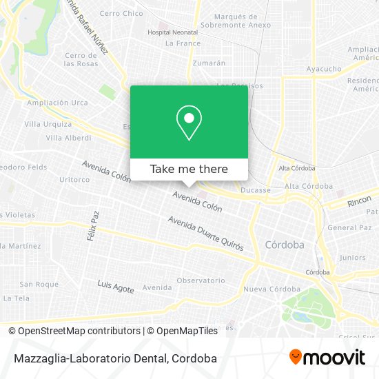 Mapa de Mazzaglia-Laboratorio Dental