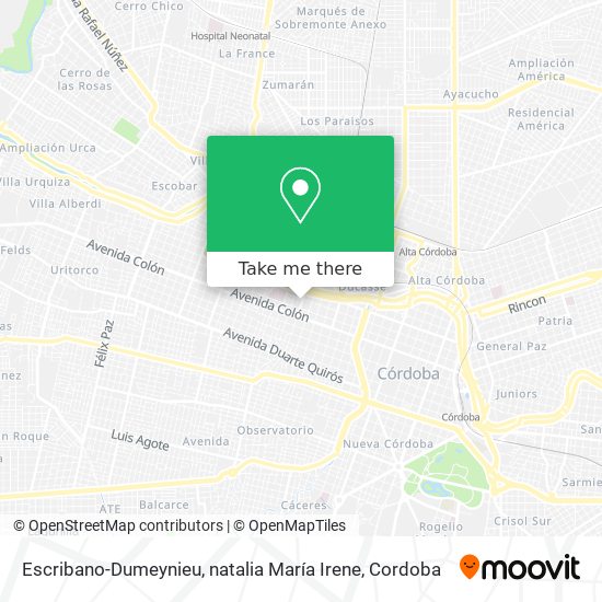 Escribano-Dumeynieu, natalia María Irene map