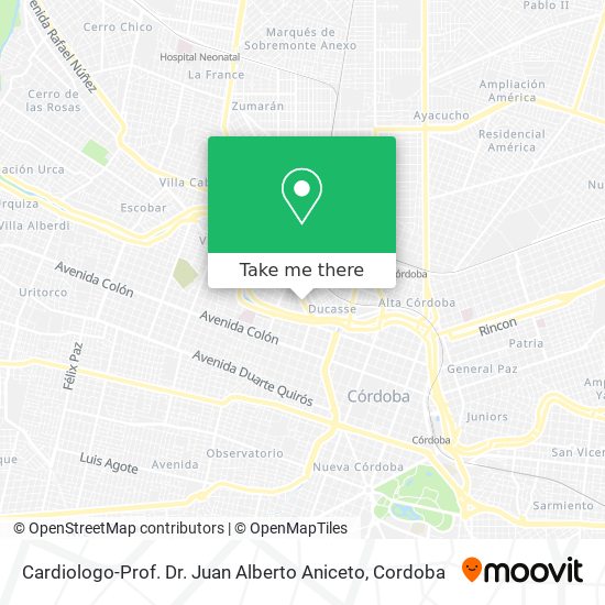 Mapa de Cardiologo-Prof. Dr. Juan Alberto Aniceto