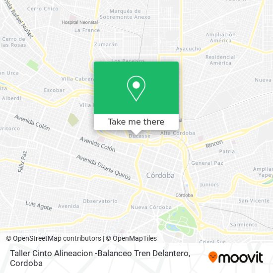 Taller Cinto Alineacion -Balanceo Tren Delantero map