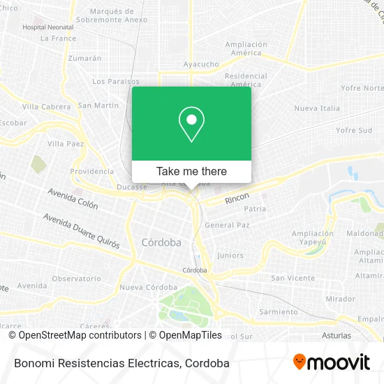 Bonomi Resistencias Electricas map