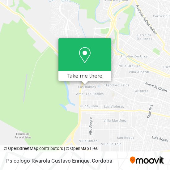 Psicologo-Rivarola Gustavo Enrique map