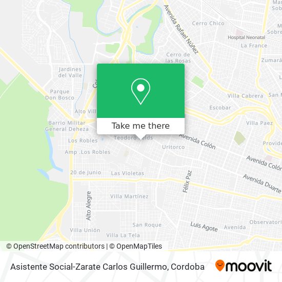Mapa de Asistente Social-Zarate Carlos Guillermo
