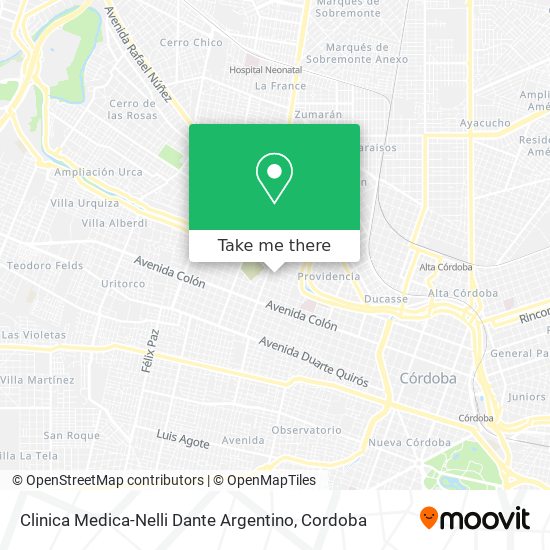 Mapa de Clinica Medica-Nelli Dante Argentino