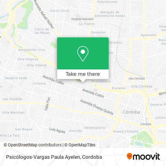 Mapa de Psicólogos-Vargas Paula Ayelen