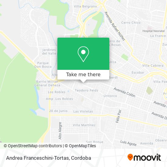 Andrea Franceschini-Tortas map
