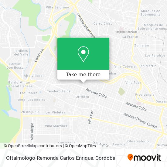 Oftalmologo-Remonda Carlos Enrique map