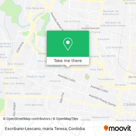 Escribano-Lescano, maría Teresa map