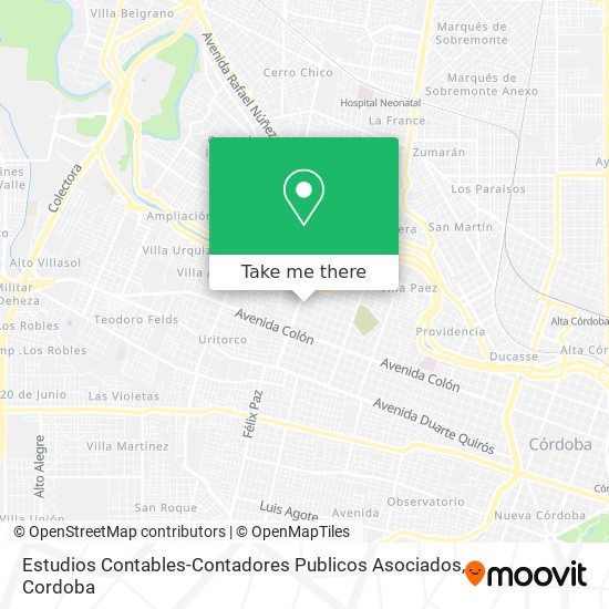 Estudios Contables-Contadores Publicos Asociados map