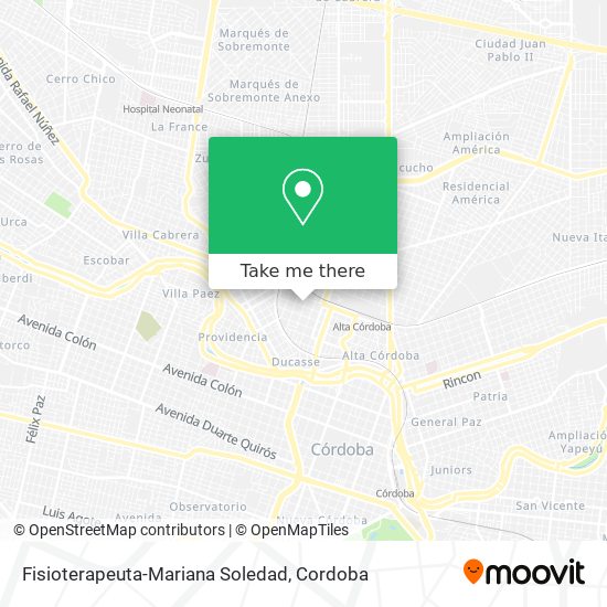 Fisioterapeuta-Mariana Soledad map