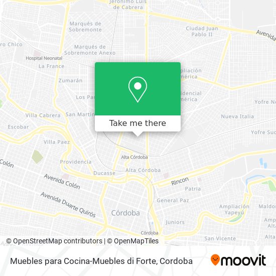 Mapa de Muebles para Cocina-Muebles di Forte