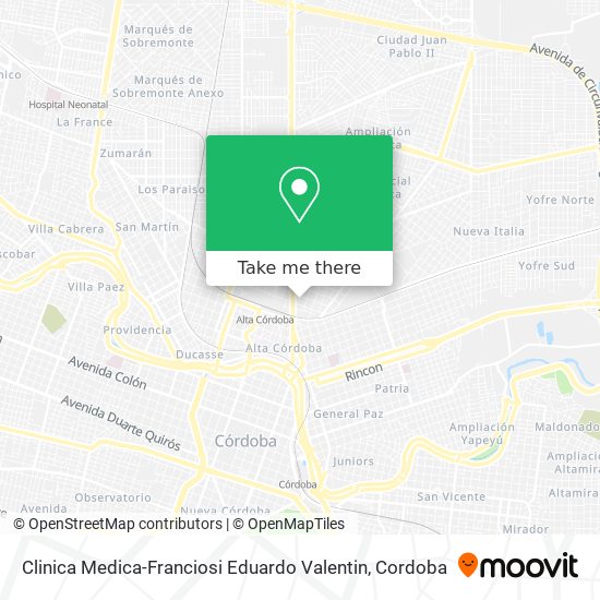 Mapa de Clinica Medica-Franciosi Eduardo Valentin