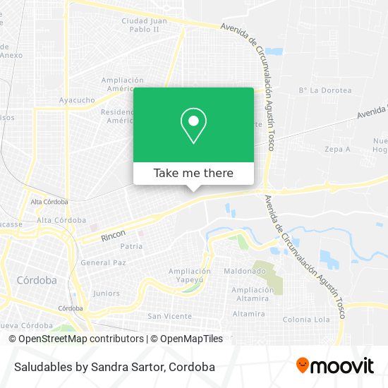 Mapa de Saludables by Sandra Sartor