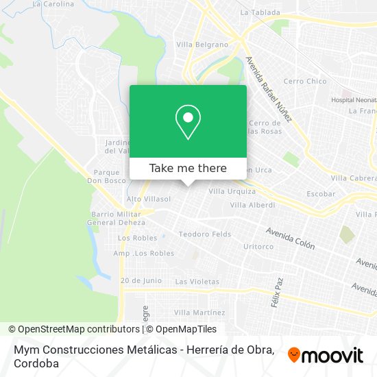 Mym Construcciones Metálicas - Herrería de Obra map