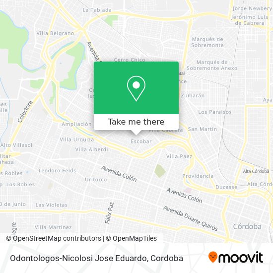 Mapa de Odontologos-Nicolosi Jose Eduardo