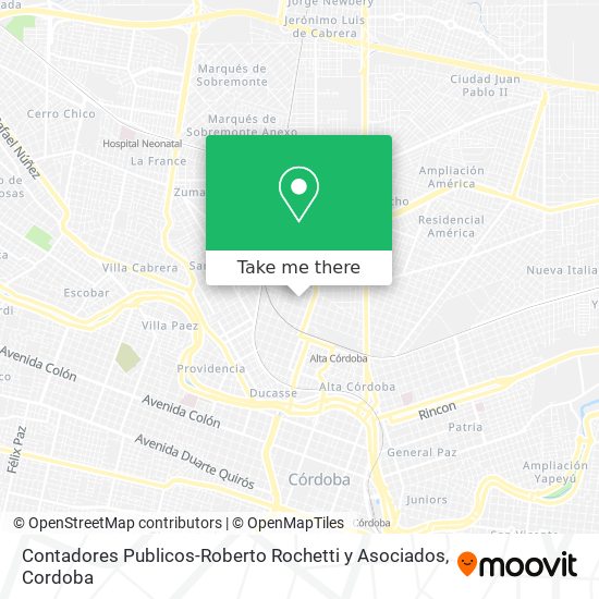 Mapa de Contadores Publicos-Roberto Rochetti y Asociados