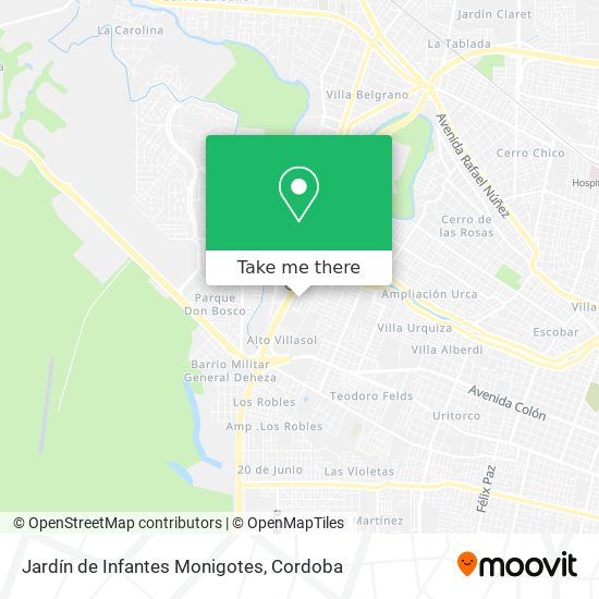 Jardín de Infantes Monigotes map