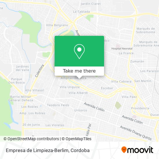 Empresa de Limpieza-Berlim map