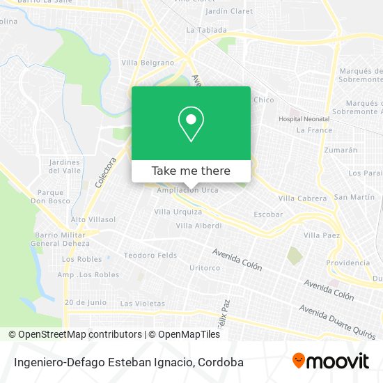 Mapa de Ingeniero-Defago Esteban Ignacio