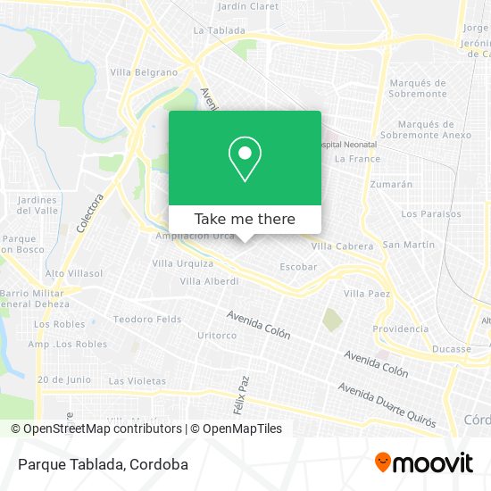 Parque Tablada map