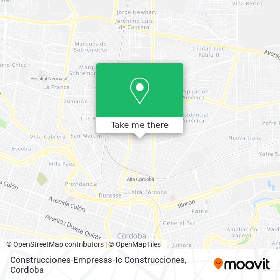 Mapa de Construcciones-Empresas-Ic Construcciones