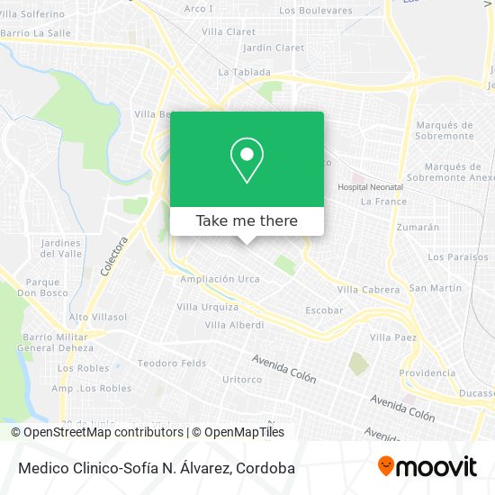 Mapa de Medico Clinico-Sofía N. Álvarez