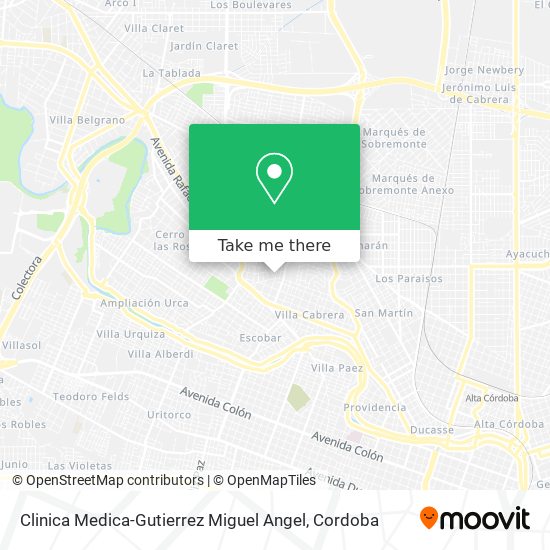Clinica Medica-Gutierrez Miguel Angel map