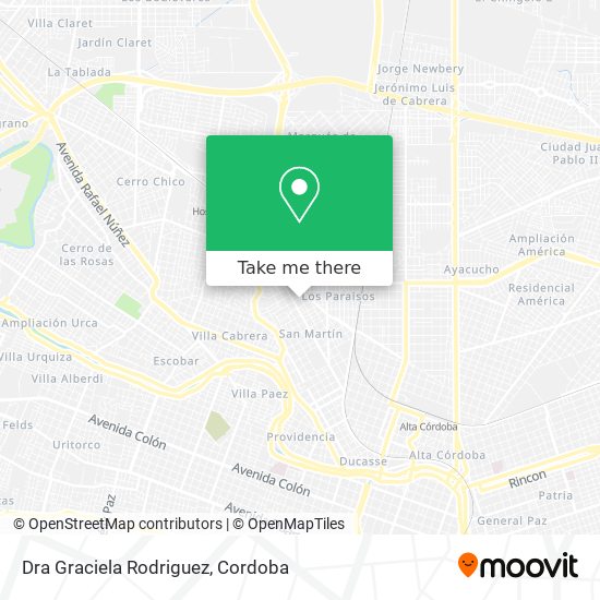 Mapa de Dra Graciela Rodriguez