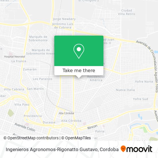 Ingenieros Agronomos-Rigonatto Gustavo map