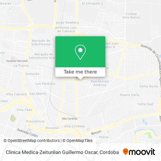 Mapa de Clinica Medica-Zeitunlian Guillermo Oscar