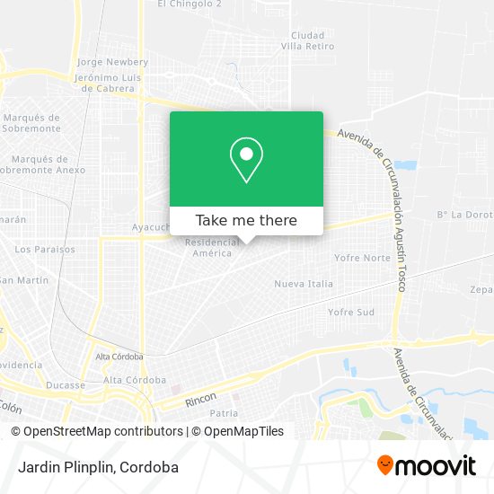 Jardin Plinplin map