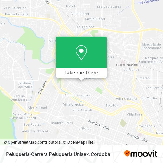 Peluqueria-Carrera Peluqueria Unisex map