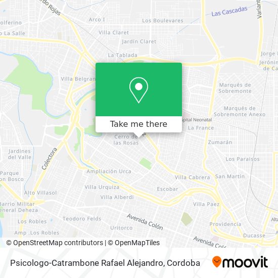 Psicologo-Catrambone Rafael Alejandro map