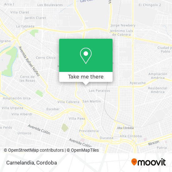 Mapa de Carnelandia