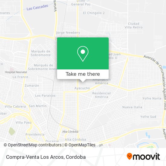 Mapa de Compra-Venta Los Arcos