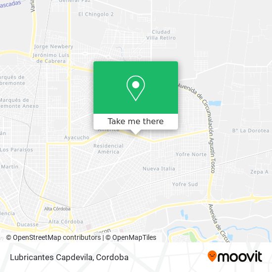 Mapa de Lubricantes Capdevila