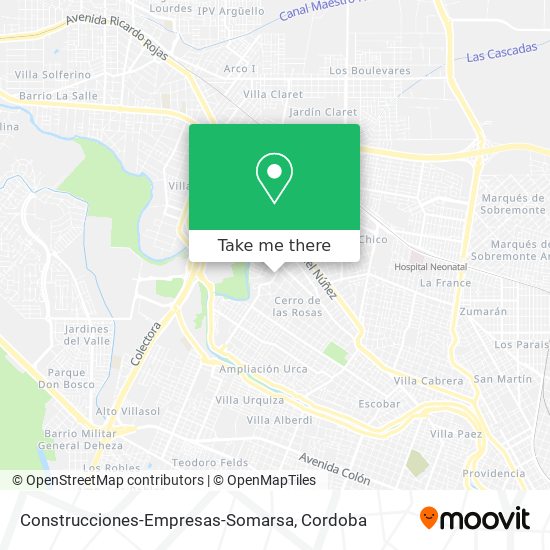 Construcciones-Empresas-Somarsa map