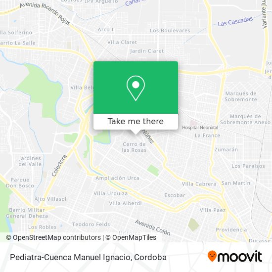 Pediatra-Cuenca Manuel Ignacio map
