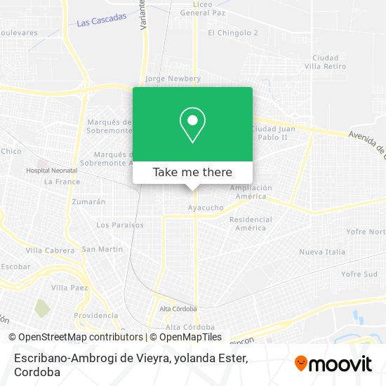 Mapa de Escribano-Ambrogi de Vieyra, yolanda Ester