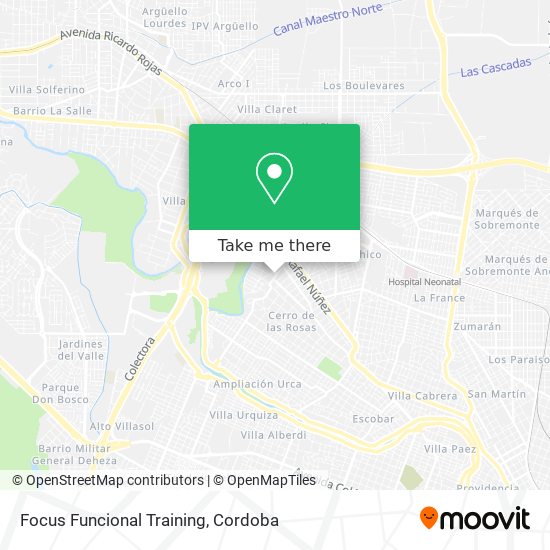 Focus Funcional Training map