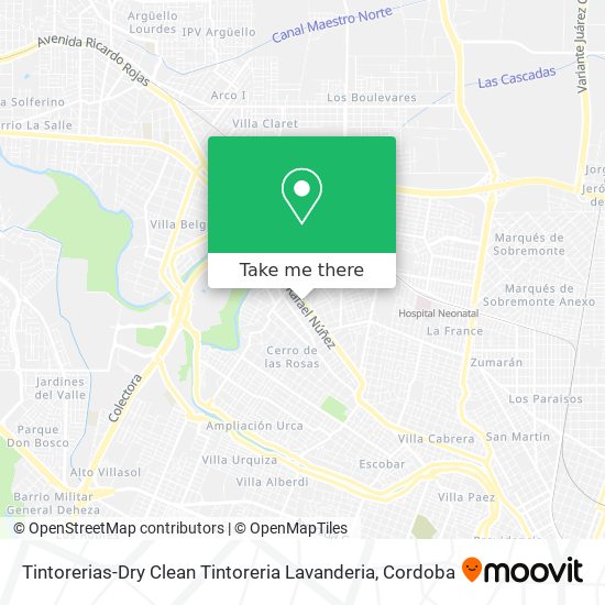 Tintorerias-Dry Clean Tintoreria Lavanderia map
