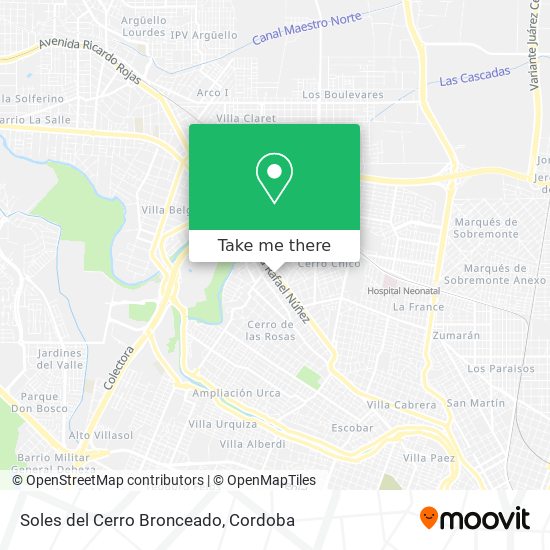 Mapa de Soles del Cerro Bronceado