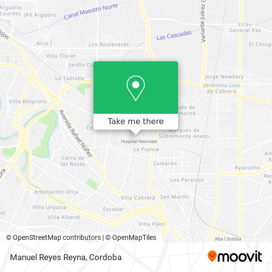 Manuel Reyes Reyna map