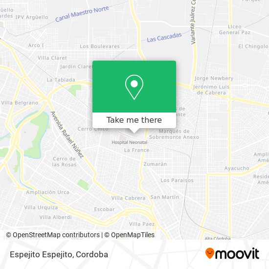 Mapa de Espejito Espejito