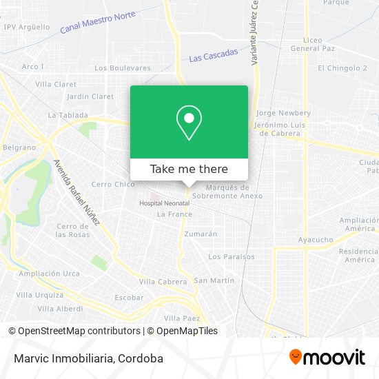 Marvic Inmobiliaria map