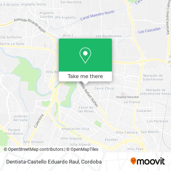 Dentista-Castello Eduardo Raul map