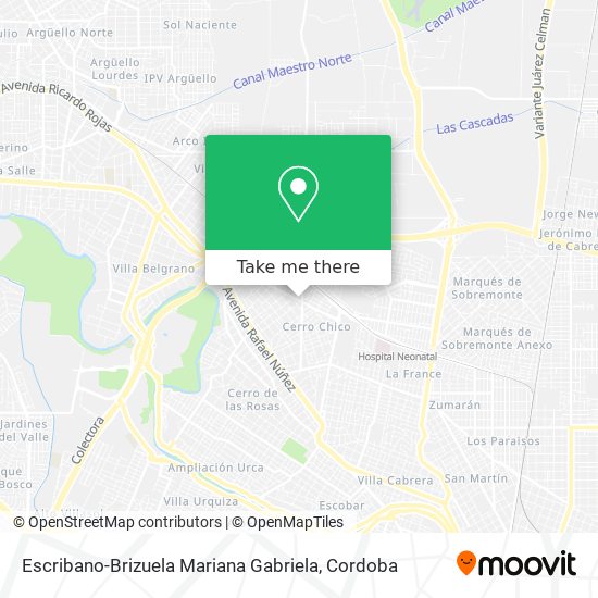 Escribano-Brizuela Mariana Gabriela map