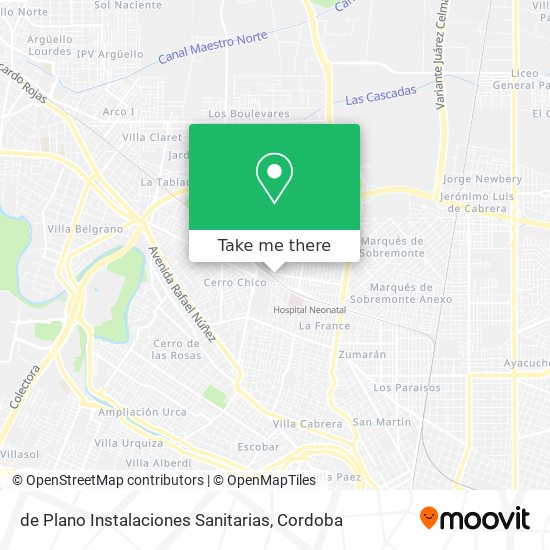 de Plano Instalaciones Sanitarias map